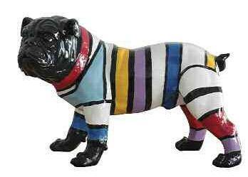 Ambienti Glamour Scultura Fashion Little Dog 44C155 - Tendenze Casa