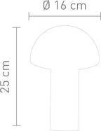 Sompex Lampada da Tavolo Led Svamp Black - Tendenze Casa