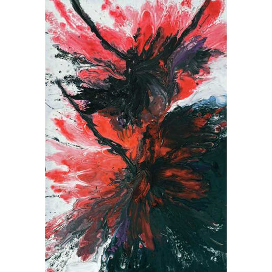 Ambienti Glamour Quadro Red Flower