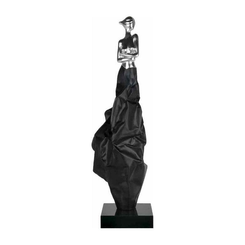 Ambienti Glamour Scultura Matt Black Dress 98C061 - Tendenze Casa