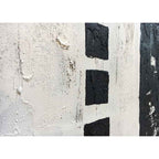 Agave Quadro con Cornice Geometrie di Nero