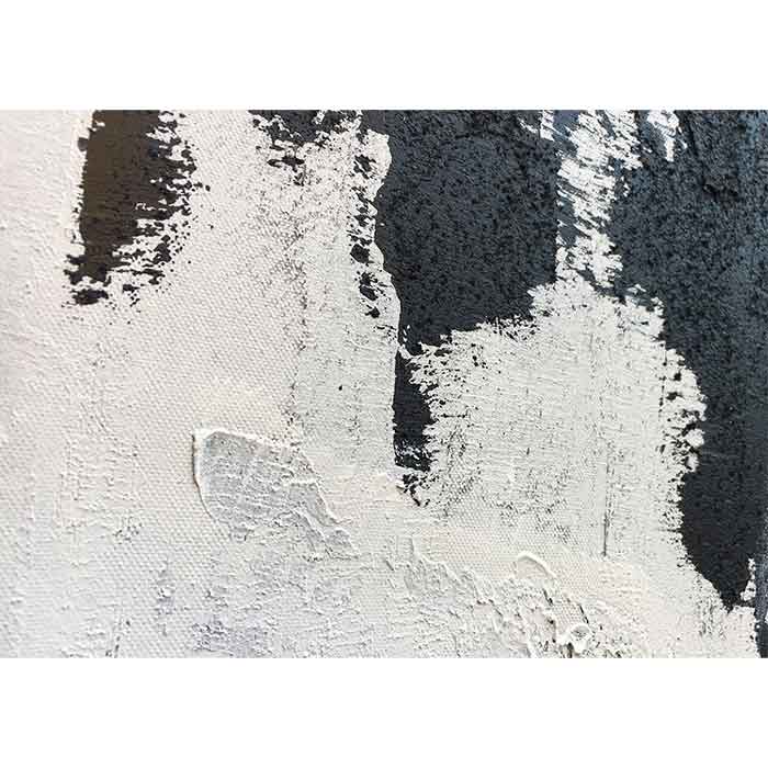 Agave Quadro con Cornice Geometrie di Nero