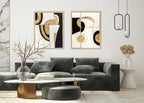 Agave Quadro Black and Gold