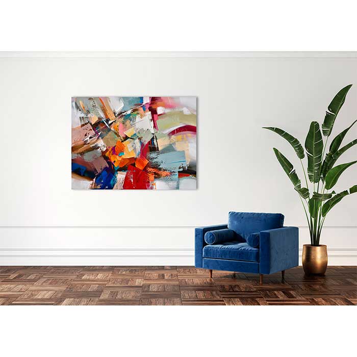 Agave Quadro Esplosione di Colore