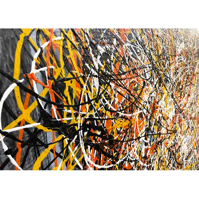 Agave Quadro Omaggio a Pollock