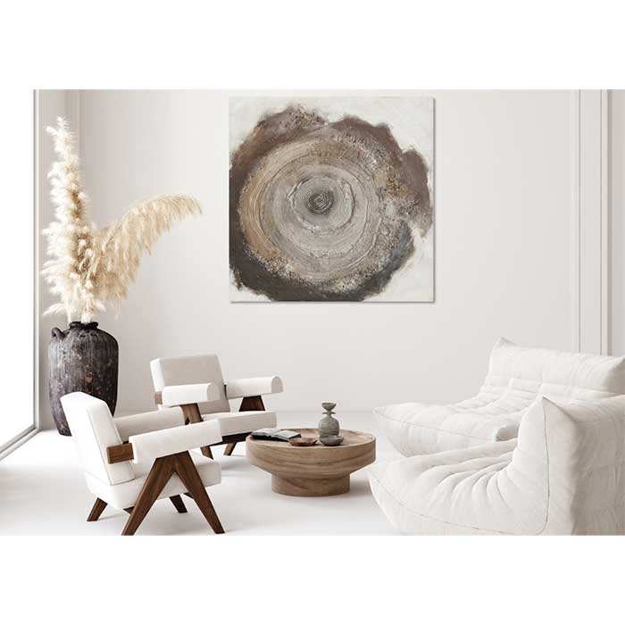 Agave Quadro Wood Circles 1