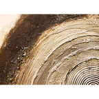 Agave Quadro Wood Circles 1
