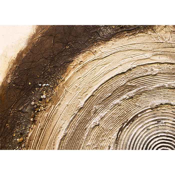 Agave Quadro Wood Circles 1
