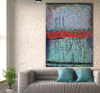 Ambienti Glamour Quadro Red Turquoise 89C261