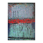 Ambienti Glamour Quadro Red Turquoise 89C261