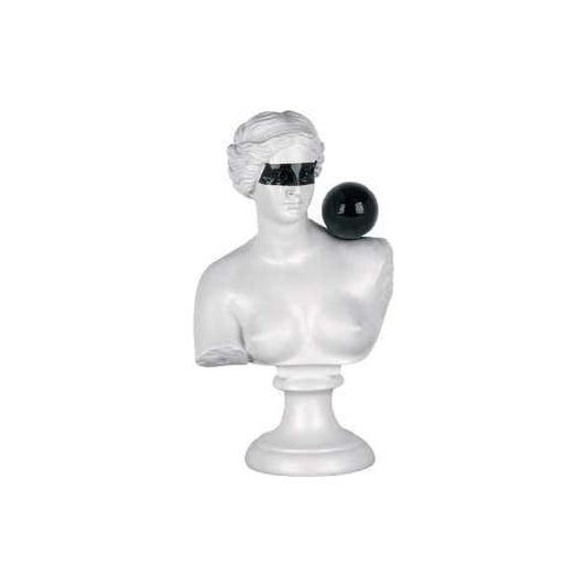 Glamour Environments Sculpture Greck Woman Bust 98C101