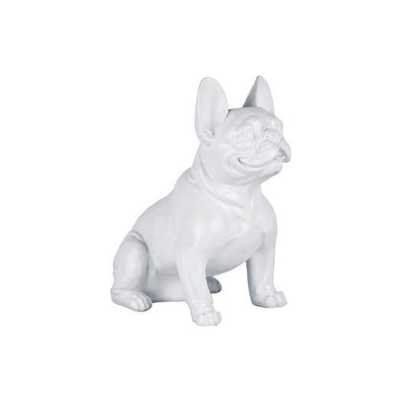 Ambienti Glamour Scultura French Bulldog White 98C090