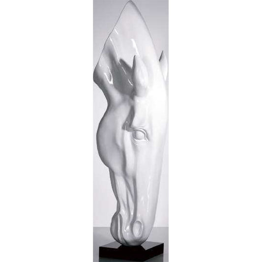 Ambienti Glamour Scultura White Horse 98C001