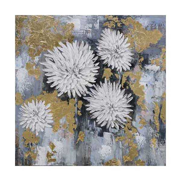 Glamour Environments White Dahlias Painting
