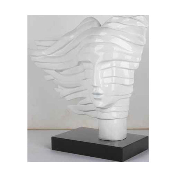 Ambienti Glamour Scultura White Wind