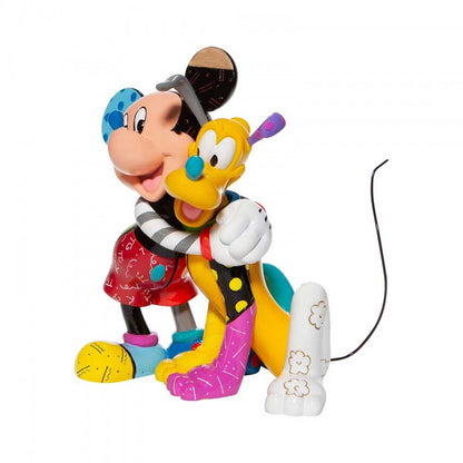 Disney by Britto Statuina di Mickey & Pluto 6007094