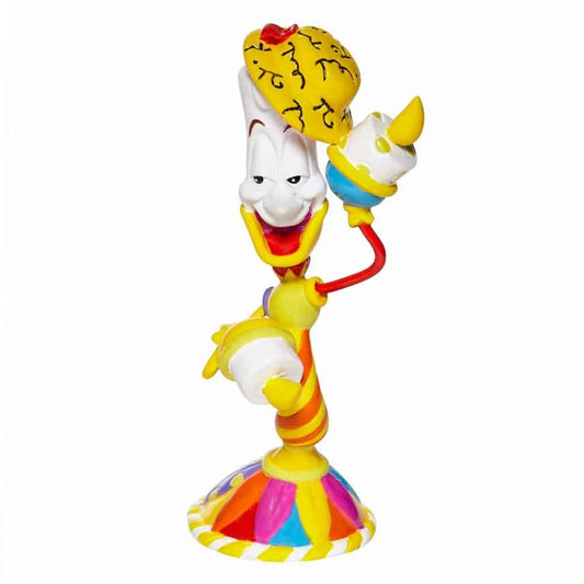 Disney By Romero Britto Mini Figurina Lumiere 6008529