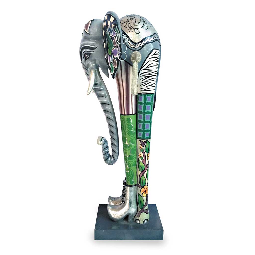 Tom's Drag Sculpture Elefant M Constantin Silver Line 4391