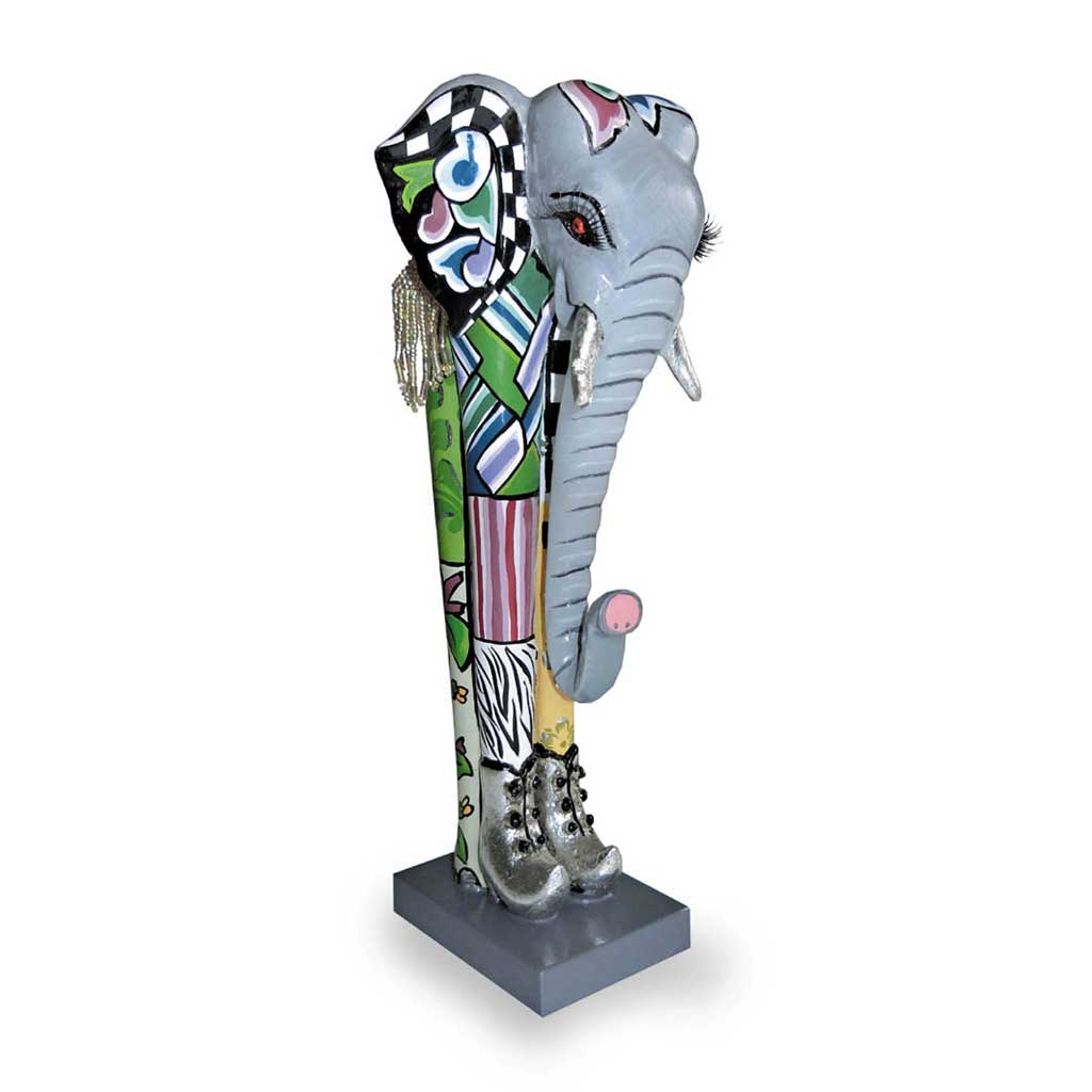 Sculpture Tom's Drag Elephant Constantin S Silver Line 4389