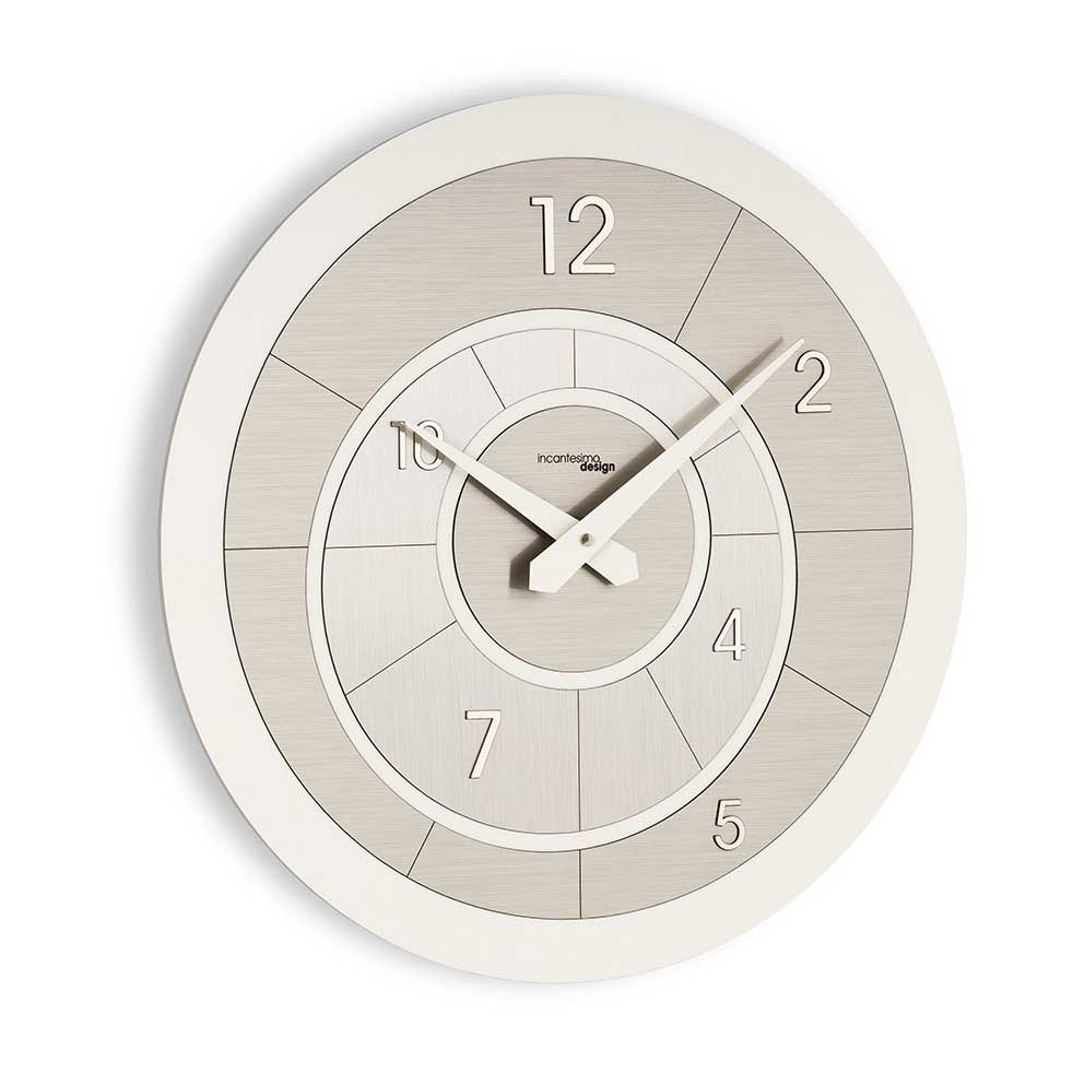 Incantesimo Design Orologio da Parete Alium Vaniglia Champagne