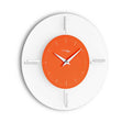 Incantesimo Design Orologio da Parete Aries Metal Arancio
