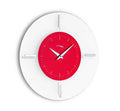 Incantesimo Design Orologio da Parete Aries Metal Rosso