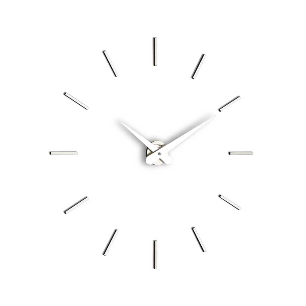 Incantesimo Design Orologio da Parete Aurea Metal Bianco