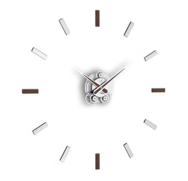 Incantesimo Design Wall Clock Illum Wenge