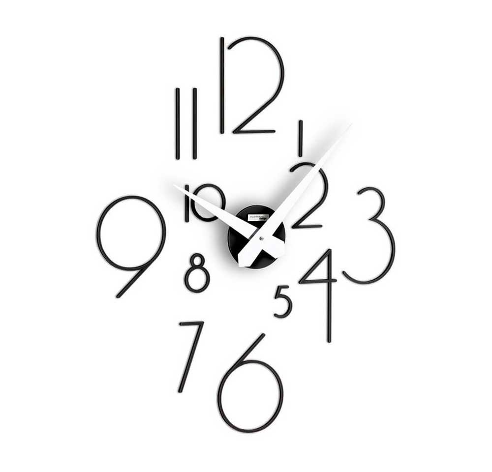 Incantesimo Design Wall Clock Liberum Big Glossy Black