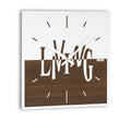 Incantesimo Design Orologio da Parete Living Moka