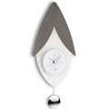 Incantesimo Design Orologio da Parete Locundo Pendolo Grigio Alevè