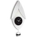 Incantesimo Design Orologio da Parete Locundo Pendolo Metal Nero