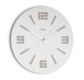 Incantesimo Design Orologio da Parete Mimesis Bianco Tortora
