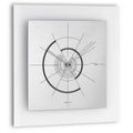 Incantesimo Design Orologio da Parete Signum Quadrato Metal