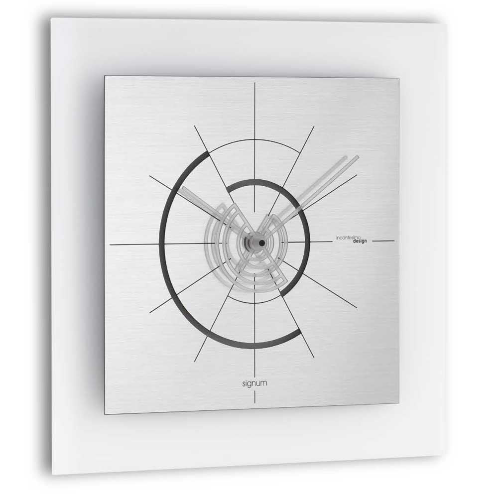 Incantesimo Design Orologio da Parete Signum Quadrato Metal