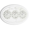 Incantesimo Design Wall Clock Three Hours In The World Big