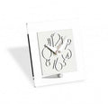 Incantesimo Design Table Clock Metropolis Metal Glossy