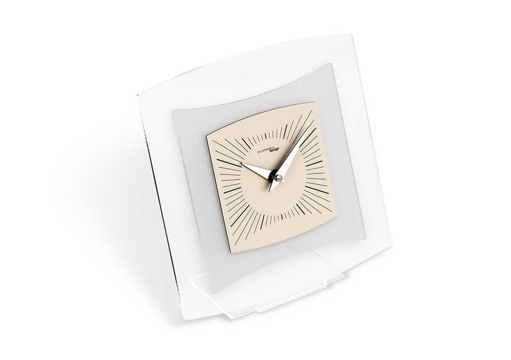 Incantesimo Design Orologio da Tavolo Quintus Tortora
