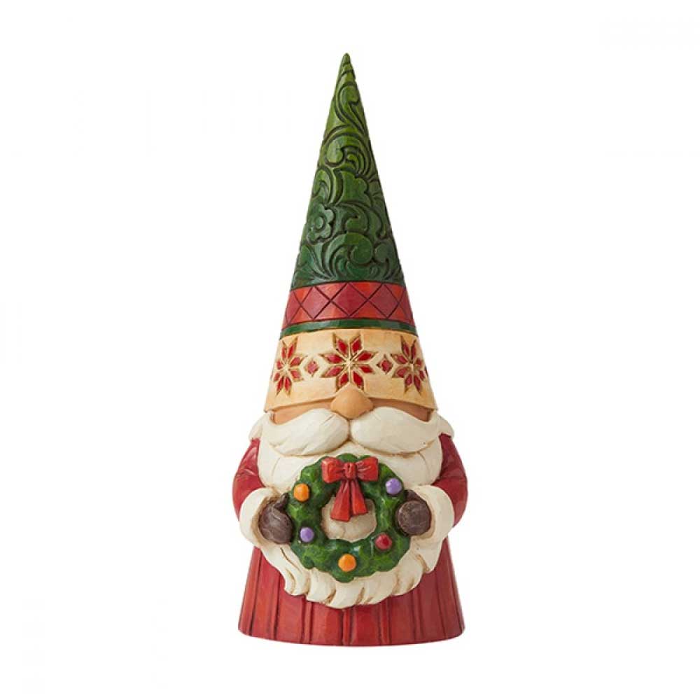 Jim Shore Hertwood Creek Christmas Gnome With Ornaments 6009182
