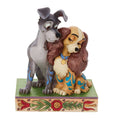 Jim Shore Tradizioni Disney Scultura Lilly e il Vagabondo 6010885