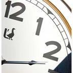 The Black Goose Wall Clock 1F164