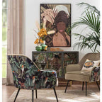 L'Oca Nera Quadro con Cornice 1Q223
