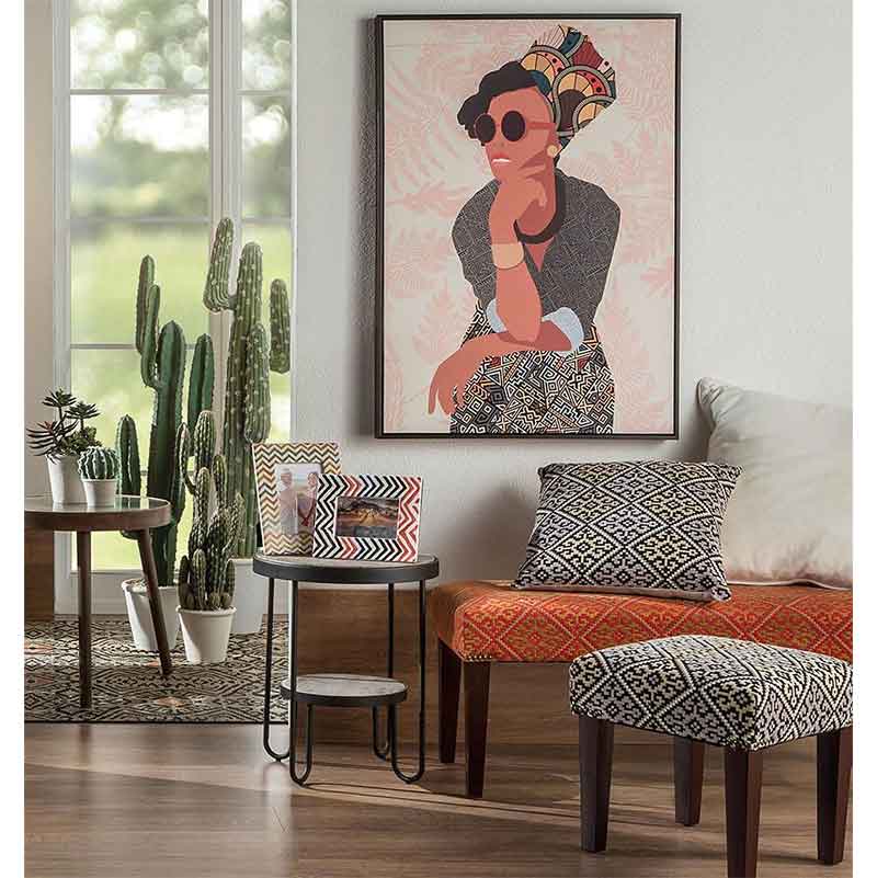 L'Oca Nera Quadro con Cornice 1Q206