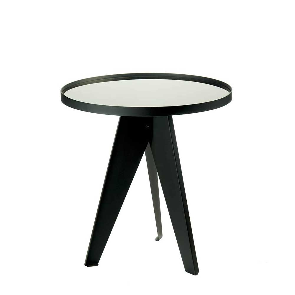 The Black Goose Round Tables Set of 2 Pcs 1J165