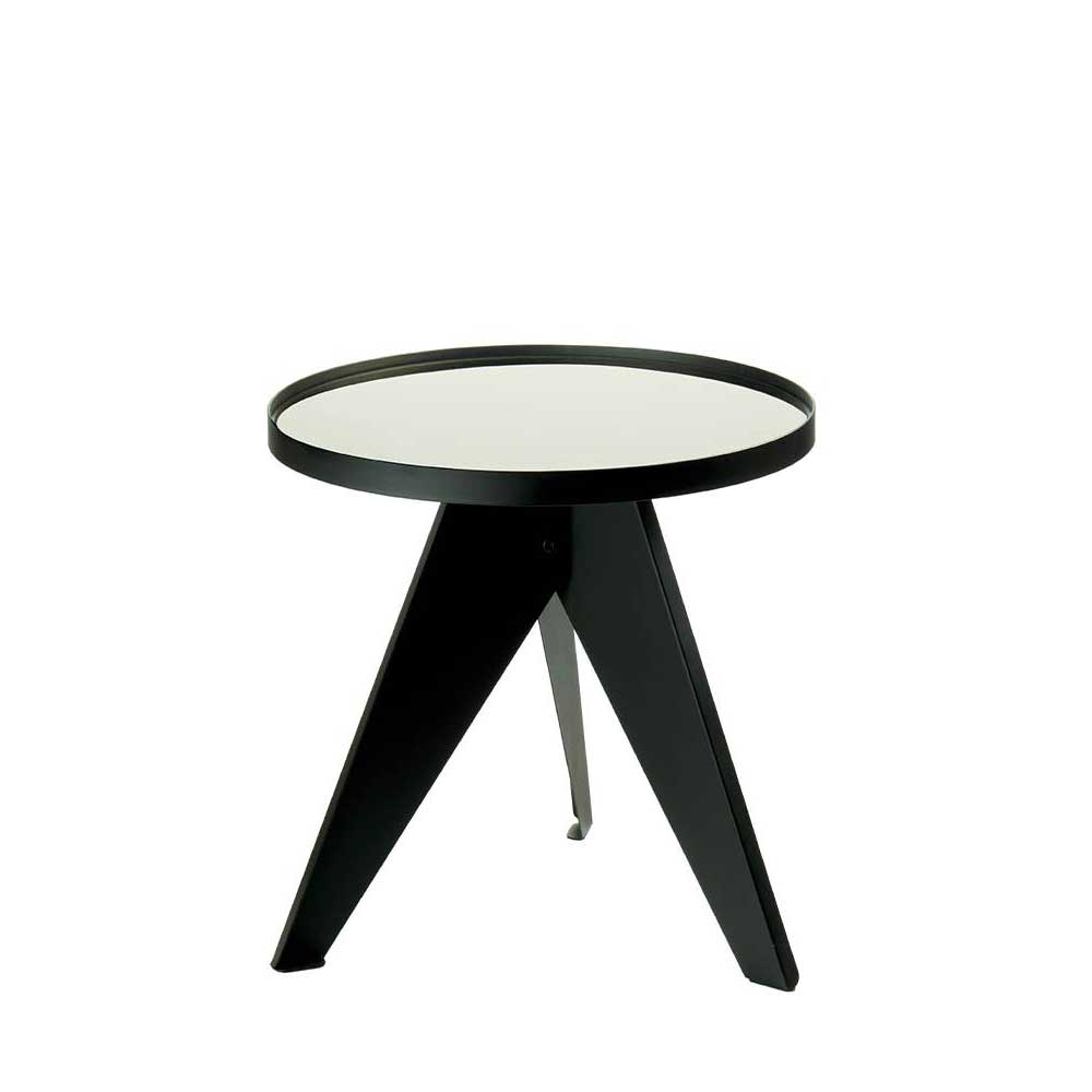 The Black Goose Round Tables Set of 2 Pcs 1J165
