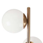 The Black Goose Table Lamp 1G124 Glass Metal Gold