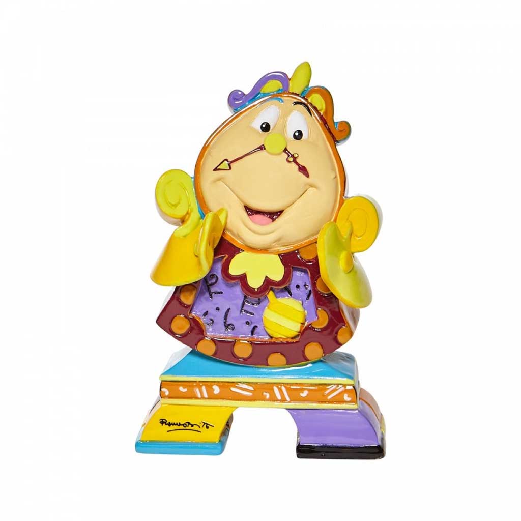 Disney by Romero Britto Mini Figurina Cogsworth 6008530