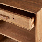 The Black Goose Low Cabinet with Drawers and Shelves 1J129