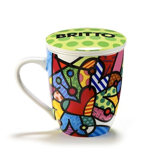 Mug romero Britto Butterfly - Tendenze Casa