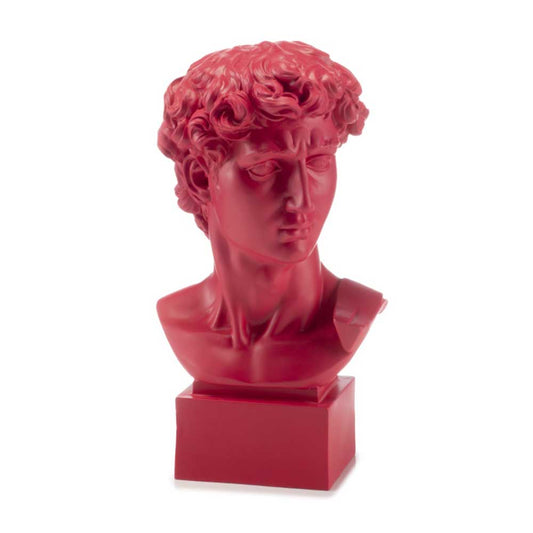 Palais Royal Scultura David Rosso Rubino I Bellimbusti 50 cm